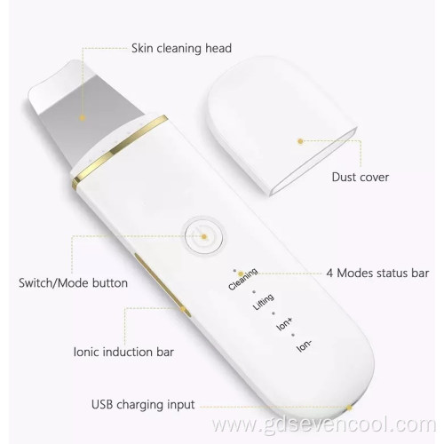 New Arrival Household USB Ultrasonic Skin Scrubber
